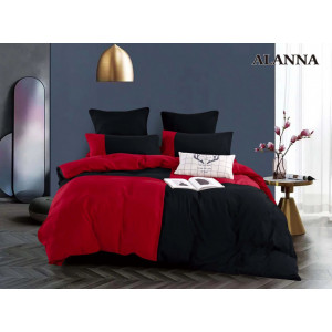 Комплект постельного белья Alanna Vega Жатка Двухцветный AVJ020 Евро